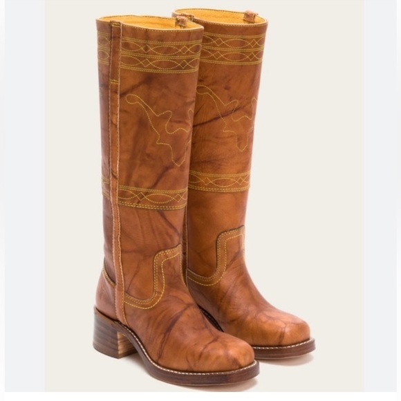 FRYE Campus Horse stitching Boots Size 9.5 Women’s - Picture 2 of 14